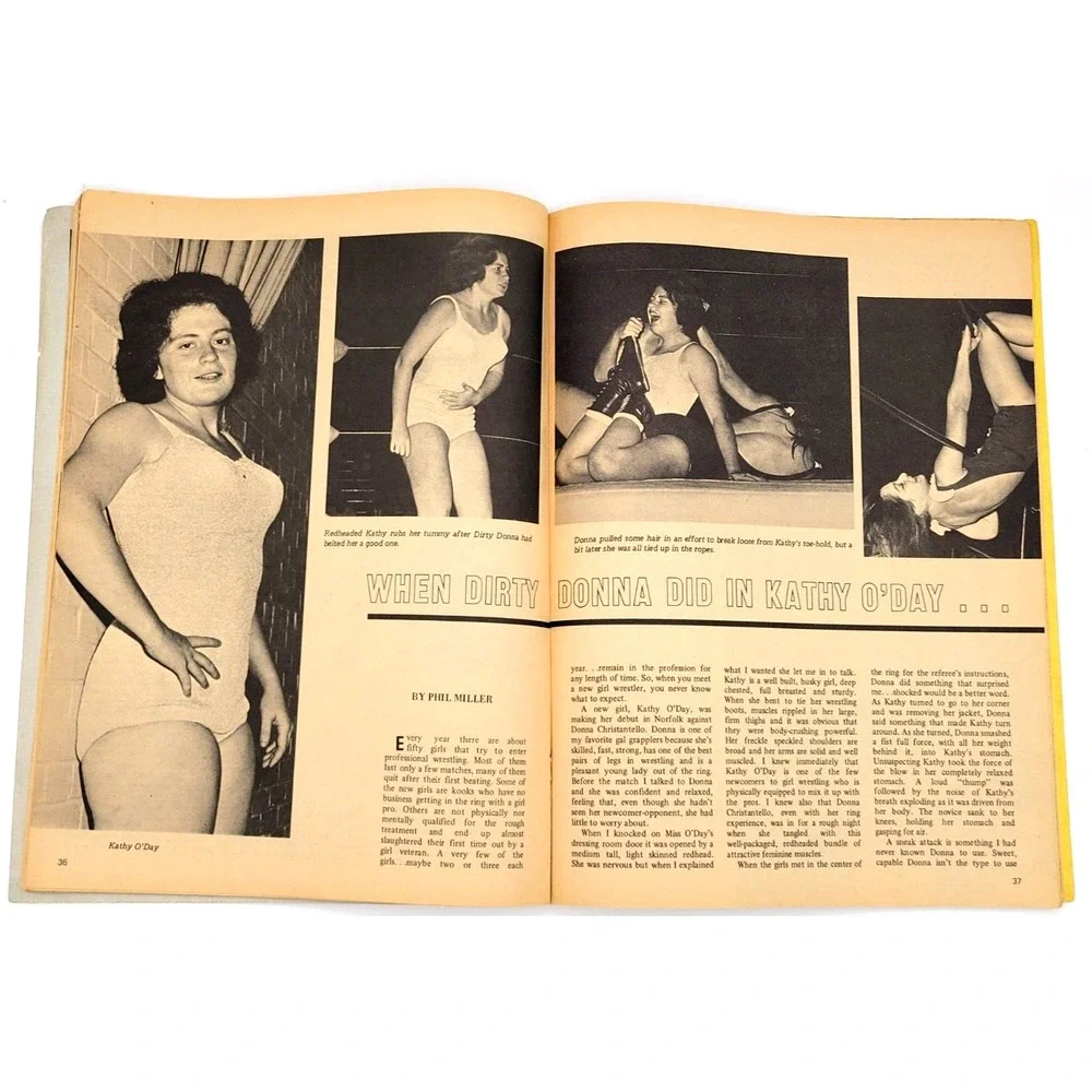 WRESTLING REVUE AUG 1970‎ VERNE GAGNE BUDDY WAYNE THE CRUSHER HURRICANE HUNT